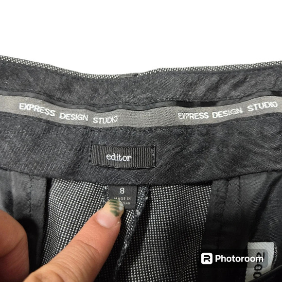 Express Editor Gray Slacks - Picture 5 of 8